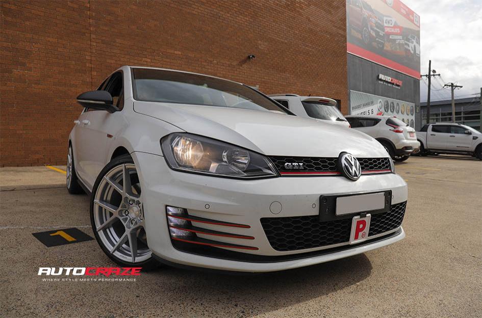 VOLKSWAGEN GOLF KPS BRUSHED WITH SILVER LIP